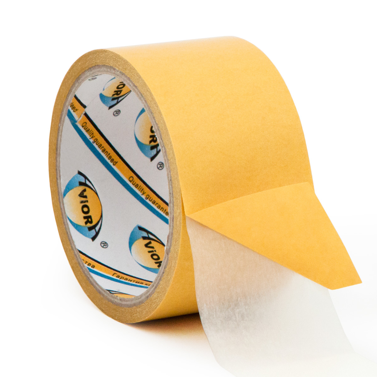 Двусторонняя клейкая лента на ШБ основе, 50 мм х 10 м AVIORA, 303-009 ...