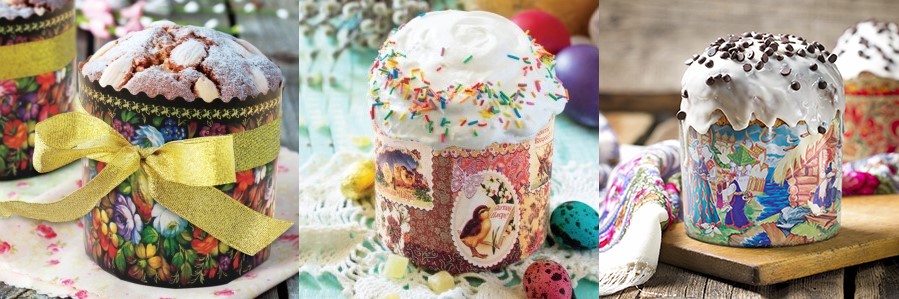 Формы для выпечки куличей Paterra